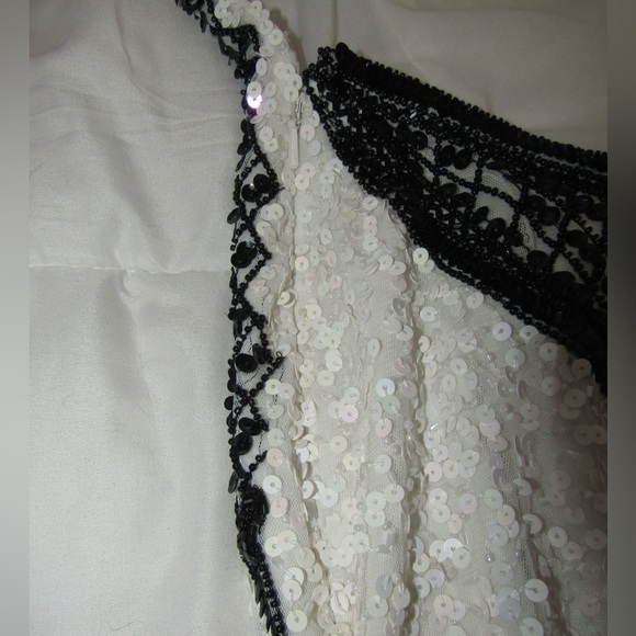 SCALA 48601 Fitted Beaded Cocktail Dress - Picture 10 of 10